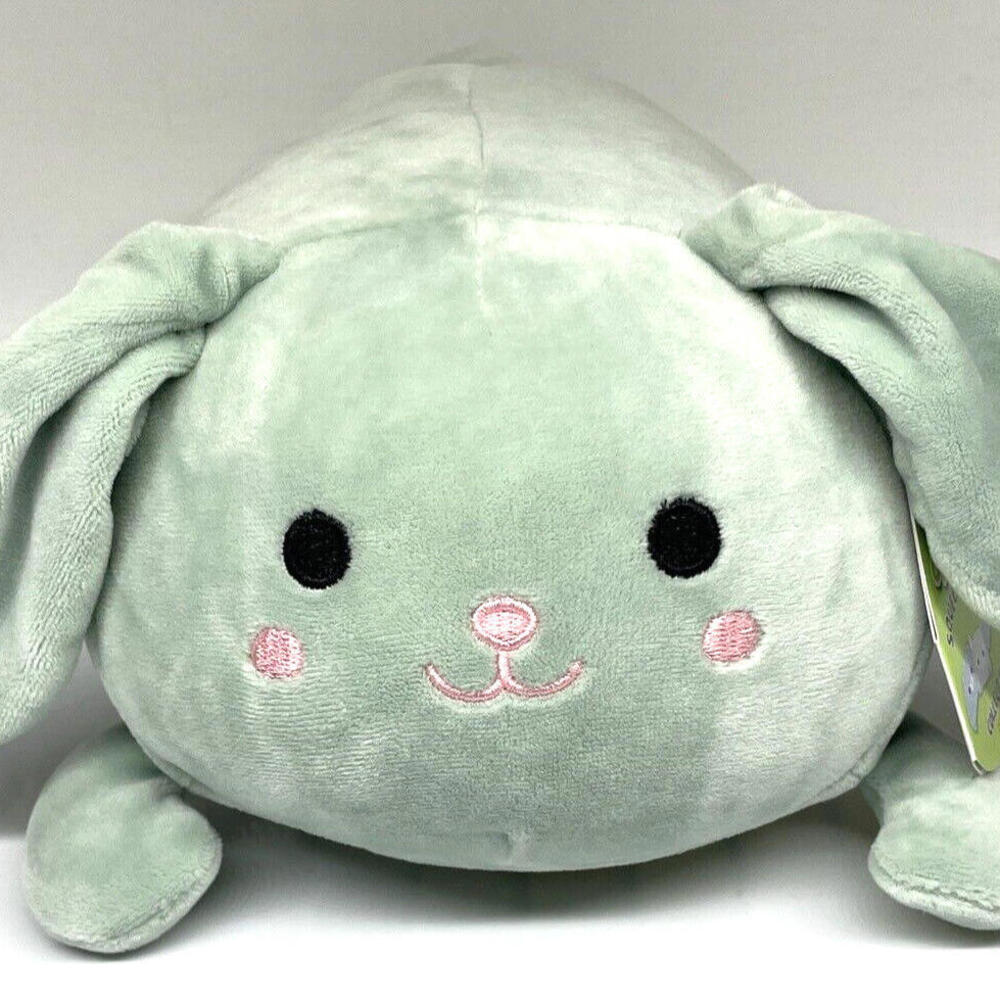 Squishmallow ISABELLA the Bunny 8" Green‎ Stackables Easter 2021 NWT